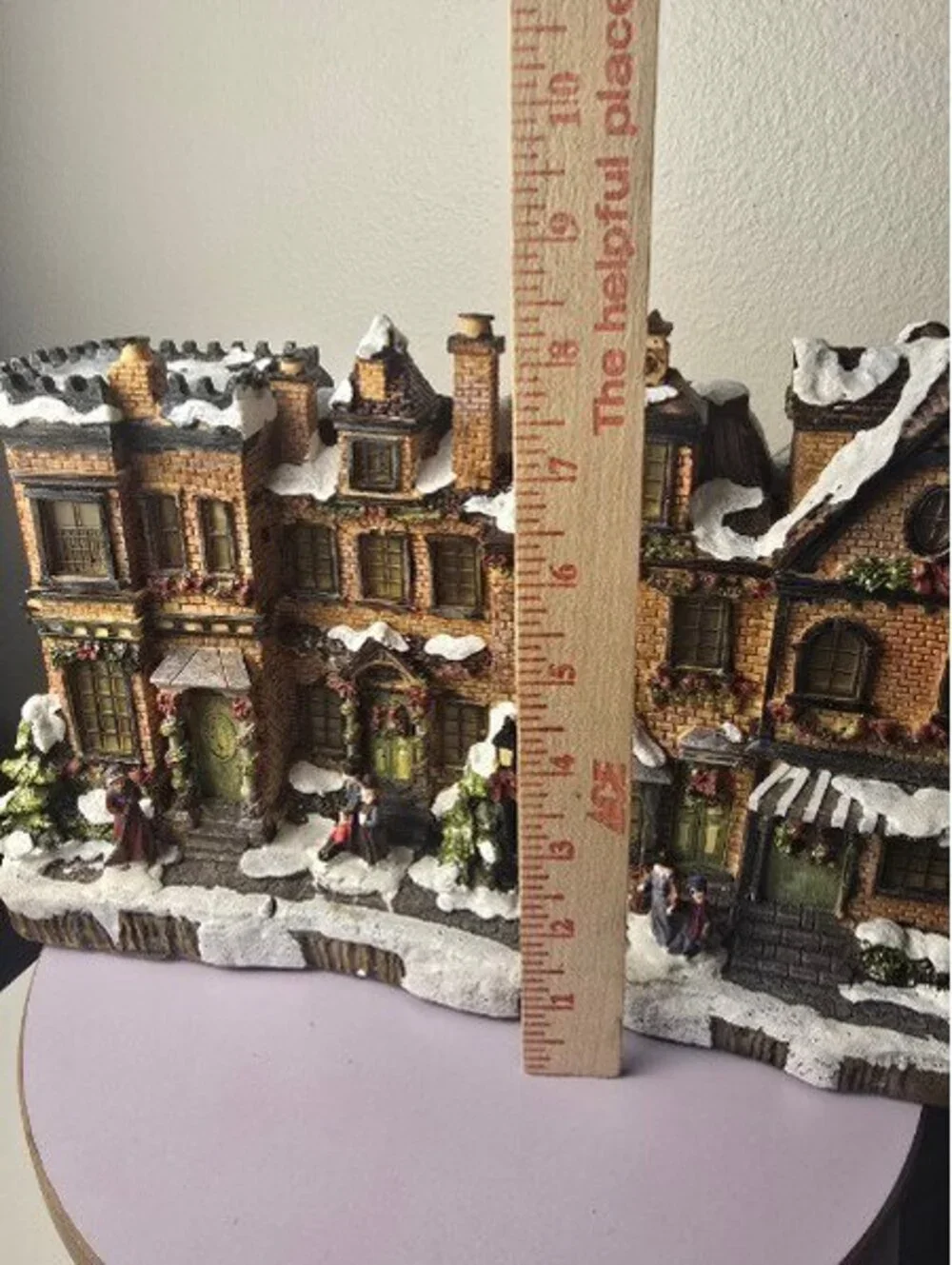 Vintage Miniature Christmas Village Row Houses, 13